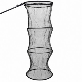Живарник Focus PVC Черен Кръгъл 2м