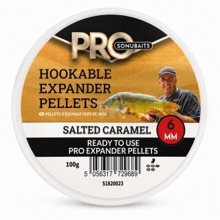 Пелети За Кука Sonubaits Pro Hookable Expander Pellets Salted Caramel 6mm 100g