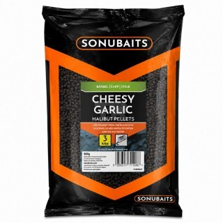 Пелети Sonubaits Cheesy Garlic Halibut Pellets 3mm 900g
