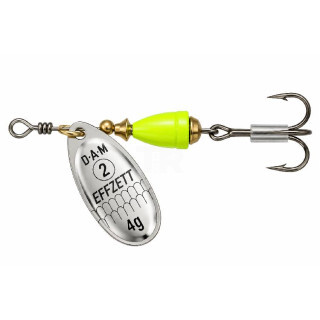 Въртяща блесна DAM Effzett FZ Executor #4 – 8 g – Silver