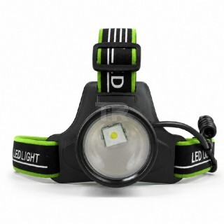 Акумулаторен LED Челник С Телескопичен Zoom И Type-C Зареждане