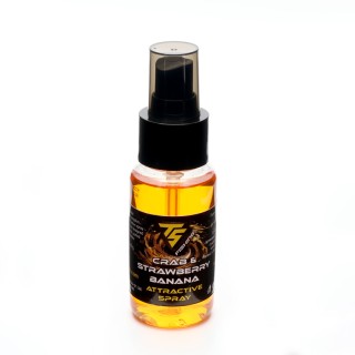 Ароматизиращ спрей TS fishing Attractive Spray, CRAB & STRAWBERRY BANANA 60ml