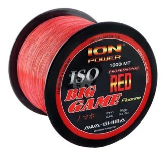 AWA SHIMA ION Power Big Game Fluorine RED, 1000m - Монофилно влакно