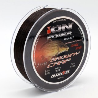 AWA SHIMA ION Power Browny Carp, 1200m - Монофилно влакно