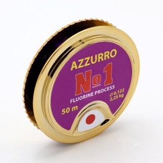 AZZURRO  №1 Fluorine Process, 50m - Влакно за поводи