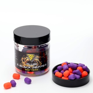 Балансирани дъмбели TS fishing WAFTERS 8mm,  PLUM & BLACK PEPPER