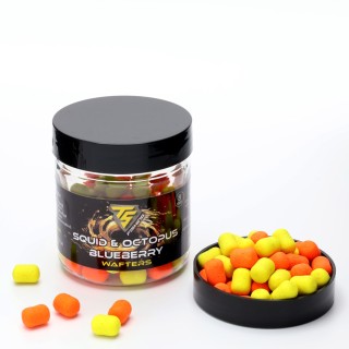 Балансирани дъмбели TS fishing WAFTERS 8mm,  SQUID & OCTOPUS, BLUEBERRY