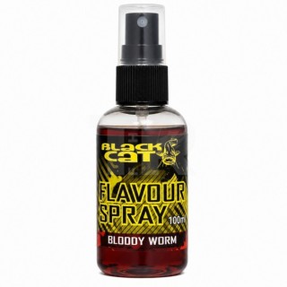 Black Cat Flavour Spray Bloody Worm 100ml Спрей Ароматизатор За Стръв
