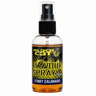 Black Cat Flavour Spray Stinky Calamaris 100ml Спрей Ароматизатор За Стръв