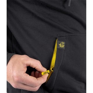 BLACK CAT Hoody Black - Термо Суичър