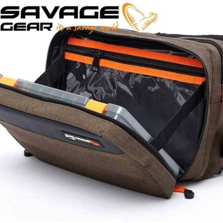 Чанта за спининг риболов Savage Gear System Box Bag M 3 Boxes 5 Bags 