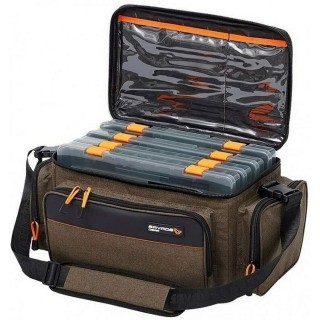 Чанта за спининг риболов Savage Gear System Box Bag L 4 Boxes