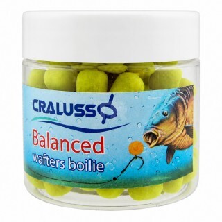 Cralusso Balanced Wafters Boilie Fluo Pineapple 9x11mm 40g
