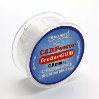 CRALUSSO CARPower Feeder Gum, 10m - Ластик за Фидер