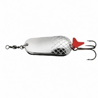DAM Effzett Twin Spoon 4.5cm 16g Silver/Silver Клатушка