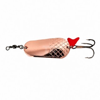 DAM Effzett Twin Spoon 5.5cm 22g Copper/Copper Клатушка
