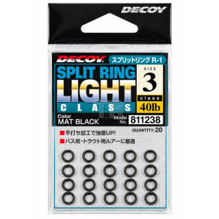 Халки Decoy Split Ring Light Class R-1 #3 – 40 lb – 20 бр.