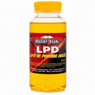 Dual Fish LPD Lapte De Porumb Dulce 250ml Течен Ароматизатор За Захранка