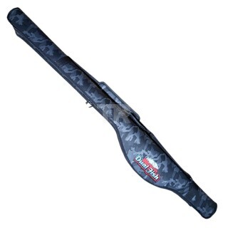 Единичен твърд калъф за въдица DUAL FISH Camo