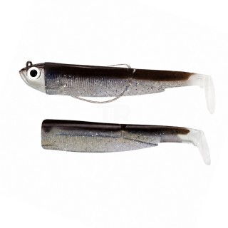 Fiiish Black Minnow No1 Combo Jig Head 3g + 2 Lure Bodies 7cm Sexy Brown