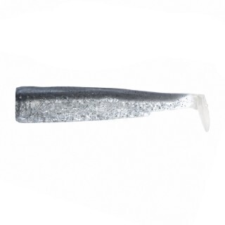 Fiiish Black Minnow No1 Combo Jig Head 4.5g + 2 Lure Bodies 7cm Silver Strike