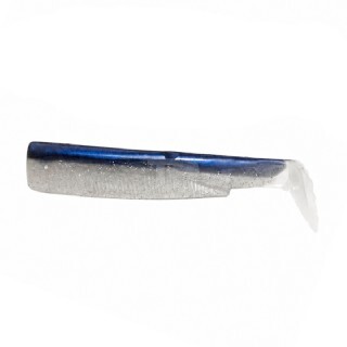 Fiiish Black Minnow No1 Combo Jig Head 6g + 2 Lure Bodies 7cm Electric Blue