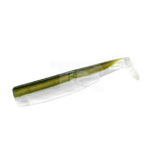Fiiish Black Minnow No1 Combo Jig Head 6g + 2 Lure Bodies 7cm Kaki