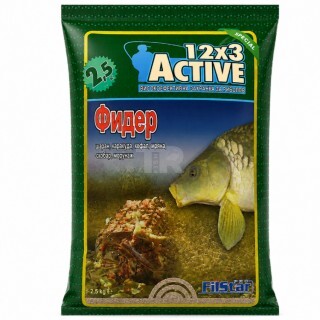 FilStar 12x3 Active Фидер 2.5kg Захранка