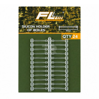 Силиконов държач за бойли FL Silicon Holder 18 mm – 24 бр.