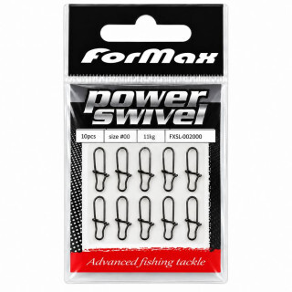 Вирбел Formax Power Swivel Size 00 – 11 kg – 10 бр.