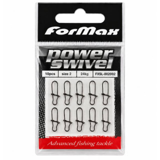 Вирбел Formax Power Swivel Size 2 – 24 kg – 10 бр.