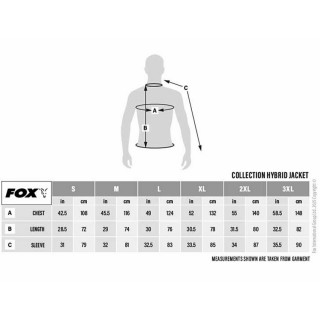 FOX Collection Hybrid Jacket Black/Orange - Комбинирано Яке