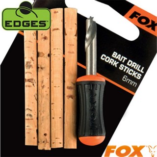 Бургия с коркови пръчки Fox EDGES™ Bait Drill & Cork Sticks