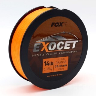FOX Exocet Fluoro Orange, 1000m - Монофилно влакно