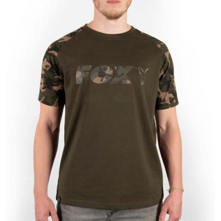 Тениска FOX Khaki/ Camo T- Shirt Raglan