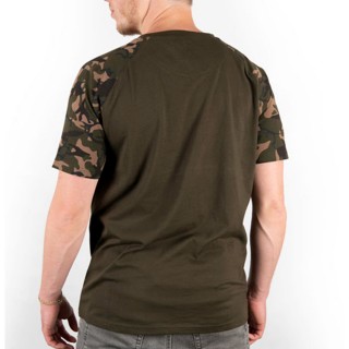 Тениска FOX Khaki/ Camo T- Shirt Raglan