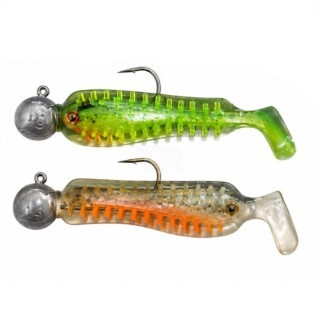 Fox Rage Ultra UV Micro Spikey Fry 4cm 3g Mixed Colour Loaded – Силиконови Примамки 4pcs