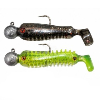 Fox Rage Ultra UV Micro Spikey Fry 4cm 3g Mixed Colour Loaded – Силиконови Примамки 4pcs