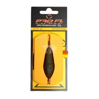 Готов шаранджийски монтаж Pro FL Inline Distance Lead 85 g