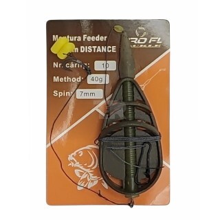 Готов монтаж за Метод фидер Pro FL Method Feeder Distance 40 g