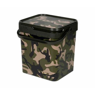 Кофа с капак FOX Camo Bucket 18 L