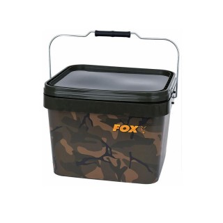 Кофа с капак FOX Camo Square Bucket 10 L