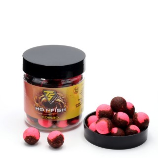 Критично балансирани топчета TS fishing COMBO Hookbait 14 mm,  HOT FISH