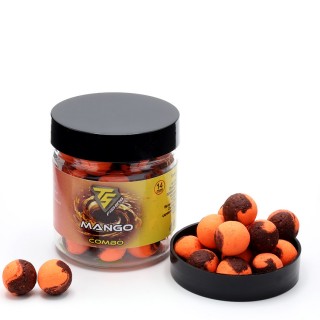 Критично балансирани топчета TS fishing COMBO Hookbait 14 mm,  MANGO