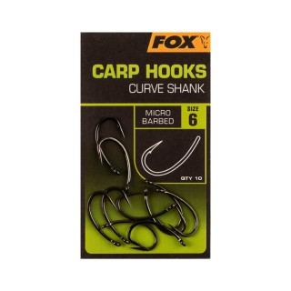 Куки FOX Curve Shank Carp Hooks