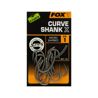 Куки FOX EDGES Curve Shank X