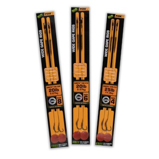 Готов монтаж FOX Edges Ready Wide Gape Rigs  x2
