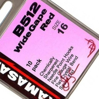 Куки KAMASAN B512 Wide Gape Red