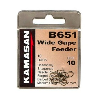 Куки KAMASAN B651 Wide Gape Feeder