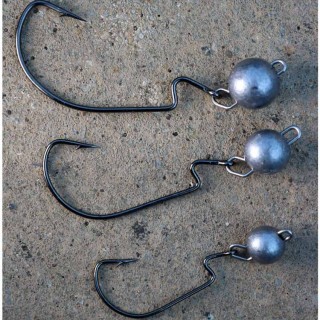 Куки офсетни с чебурашка KORUM Snapper Cheb Head